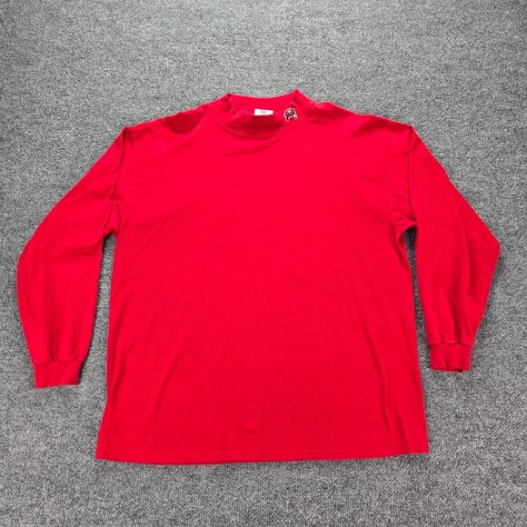 Tampa Bay Buccaneers‎ Sweatshirt Mens XL Red Long Sleeve NFL Football Sports - Picture 1 of 8